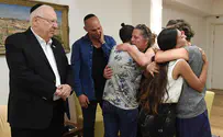 Семья Ривлиных встретилась с семьей донора легкого для Нехамы