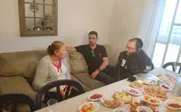 Woman injured in rocket attack meets the men who saved her life