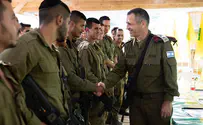 IDF chief meets soldiers who thwarted terrorist infiltration