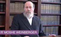 Rav Moshe Weinberger's amazing story: 'I didn’t cry with you!'