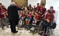 Rivlin meets with 'House of Wheels' campers