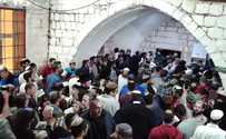 Арабский бунт у могилы Йосефа во время молитвы евреев 