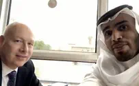 Watch: Ex-envoy Jason Greenblatt meets Saudi blogger in Riyadh