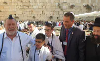 Exciting bar mitzvah for victims of hostilities at Western Wall