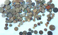Hundreds of ancient coins found in robber's home