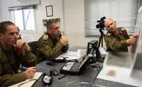 IDF generals peruse sovereignty map