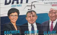 צלבי קרס על שלטי מועמדים בצרפת