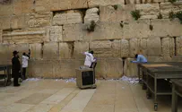 Western Wall stones disinfected, prayer notes removed for burial