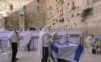 Watch live: Independence Day prayers at the Western Wall
