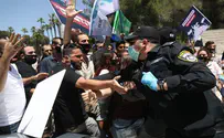 Watch: Student demonstrators clash with police in Jerusalem