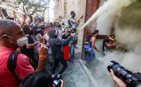 Video: Police officer set on fire during protests in Mexico