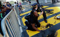 Black woman smears paint on BLM mural at Trump Tower in NYC