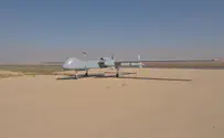 German Heron TP UAV tested in Israel