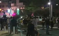 Severe clashes with Leftists at Habima Square in Tel Aviv