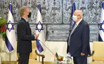 Rivlin receives diplomatic credentials from 5 new ambassadors