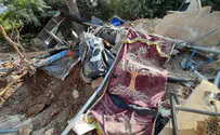Shock in Samaria: Border police trash synagogue ark