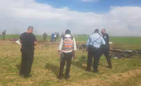 Крушение самолета на юге Израиля. Два человека погибли