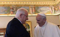 Президент Ривлин поговорил с Папой Римским