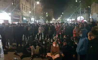 Youths protest in Jerusalem, block Light Rail