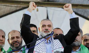This is what Ismail Haniyeh's sister wrote on the morning of 7/10