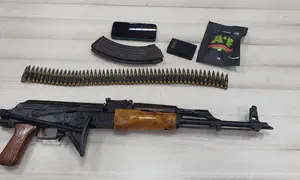 Volunteer kept 10.7 terrorist's gun as a 'souvenir'