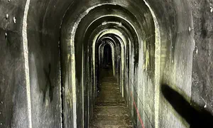 Tunnel went under hospital, university