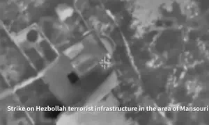 IDF strikes Hezbollah infrastructures in southern Lebanon