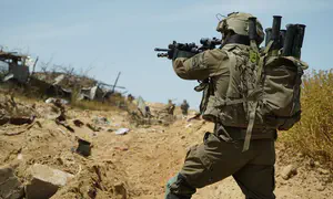 Netzah Yehuda Battalion operates in northern Gaza