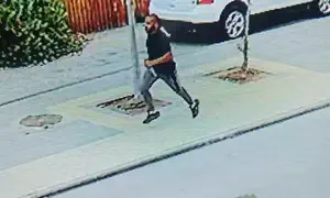 Terrorist runs after young woman and stabs her
