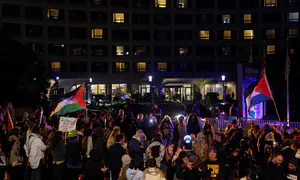 מאות נעצרו בהפגנות נגד ישראל בארה"ב