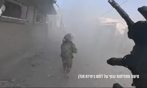 Body cameras of a Maglan soldier in the Rafah area