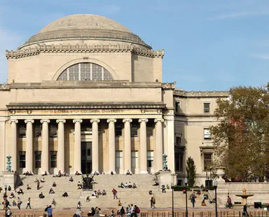 Columbia U. pres. won't say 'from river to sea' is antisemitic