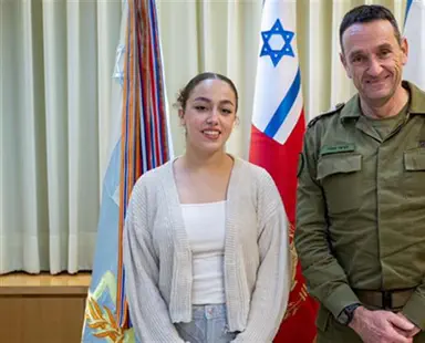 Ori, rescued from captivity, returns to IDF service
