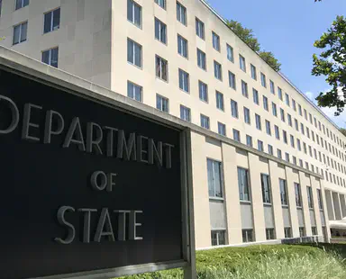 State Department official resigns of US support for Israel