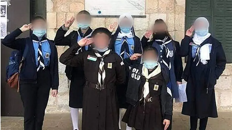 Ученики арабской школы