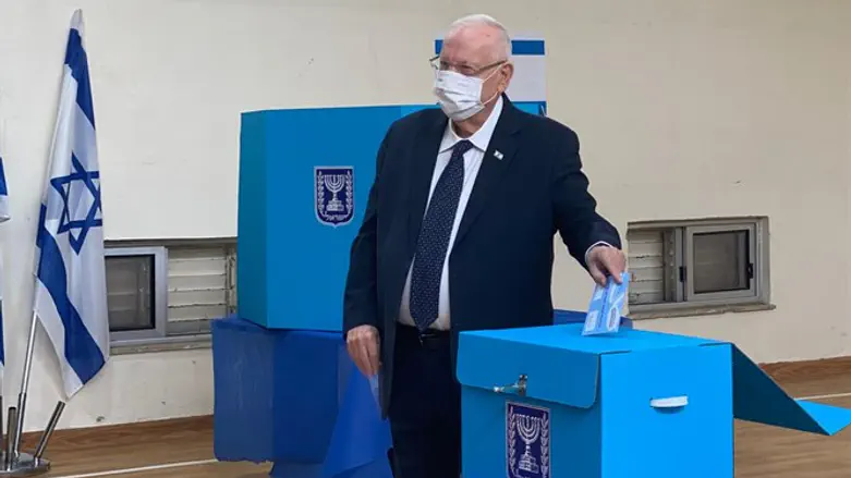 President Rivlin votes