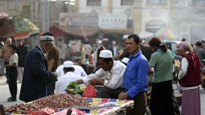 Chinese Uyghur Muslims in Xinjiang