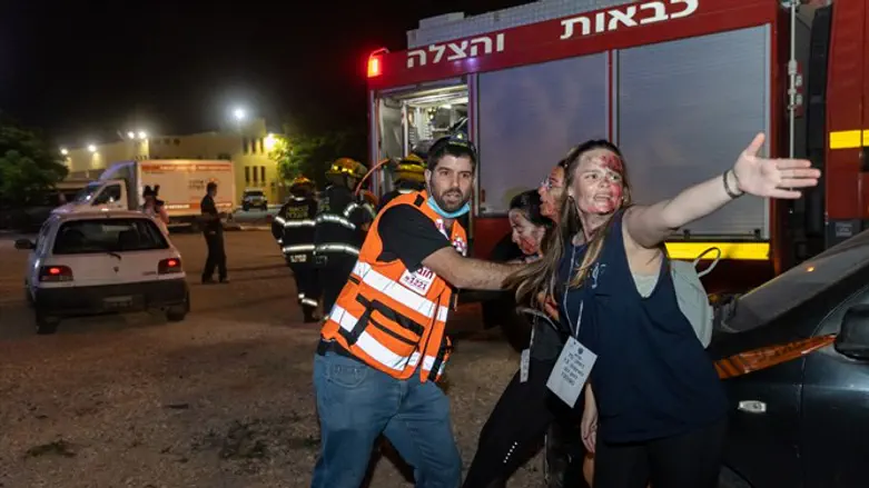 United Hatzalah - IDF training event