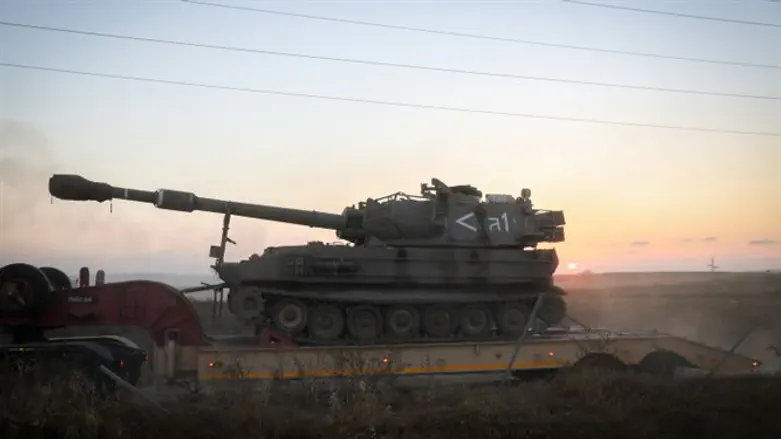 IDF deploys more tanks to Gaza border, May 13th 2021