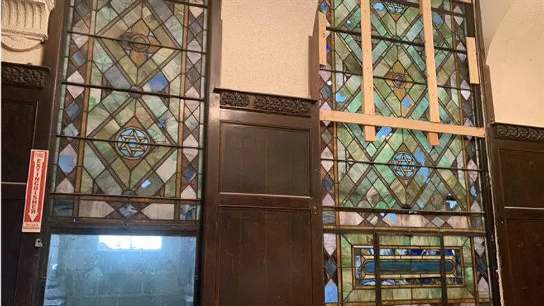 Stained-glass windows featuring Jewish iconography have survived decades longer 