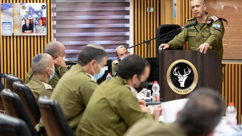 Aviv Kohavi at IDF Northern Command