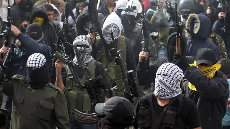 Terrorists from Fatah's Al Aqsa Martyrs Brigade