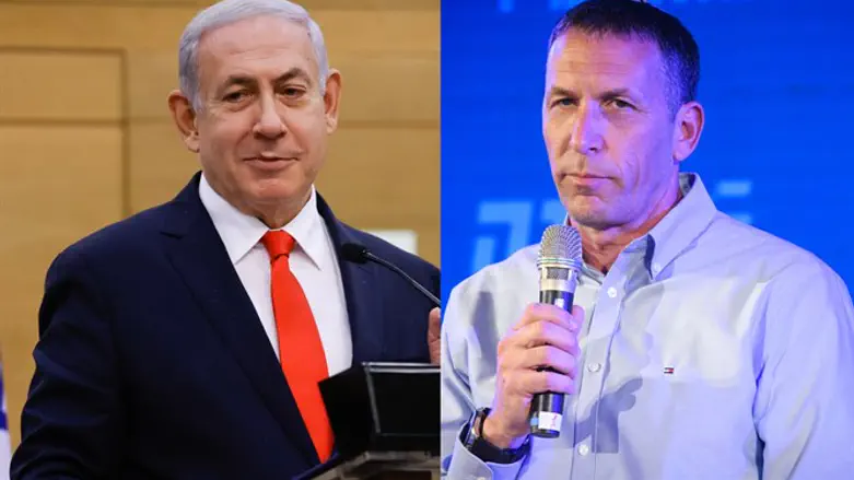 Benjamin Netanyahu and Matan Kahana