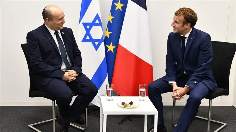Bennett and Macron