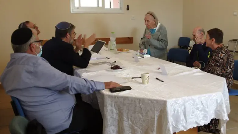 Beit Din meets two of the converts