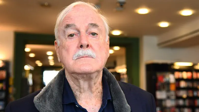 John Cleese poses for a picture during a book signing in London, Sept. 10, 2020.