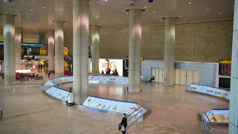 Ben Gurion International airport, empty during the 'coronavirus era'