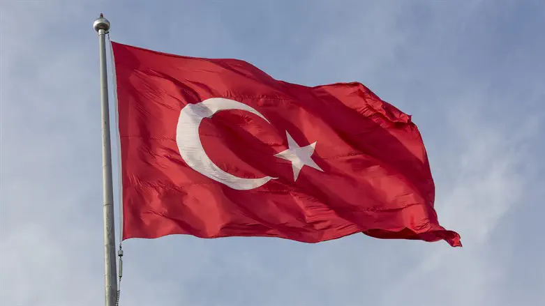 Флаг Турции. Иллюстрация