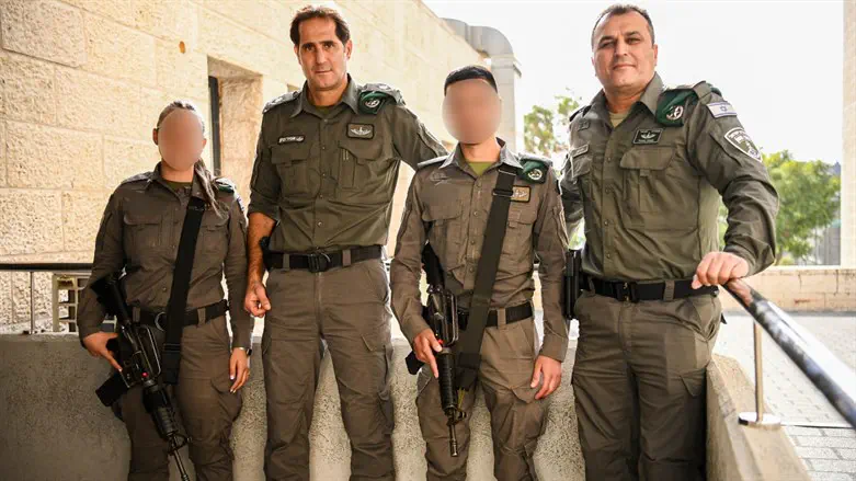 The officers from Damascus Gate