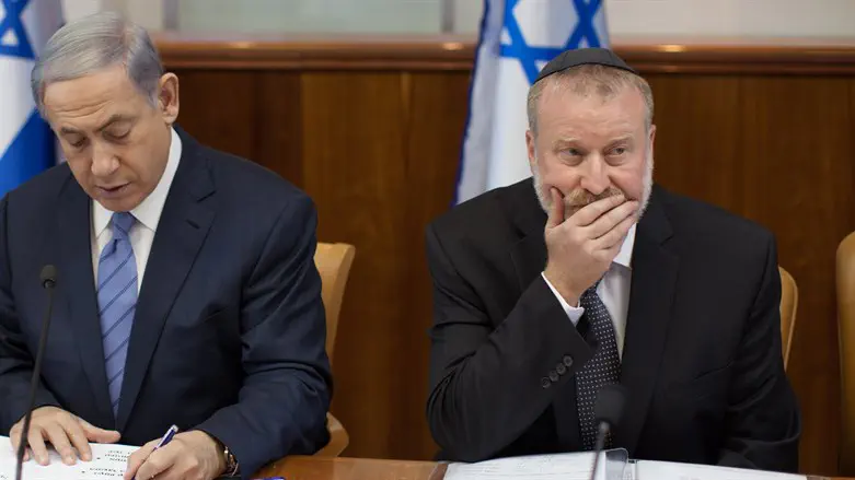 Mandelblit and Netanyahu